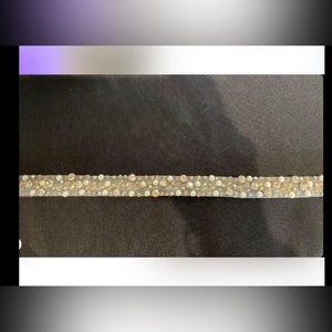 Sarah Gabriel Pearl and Jeweled lace bridal belt